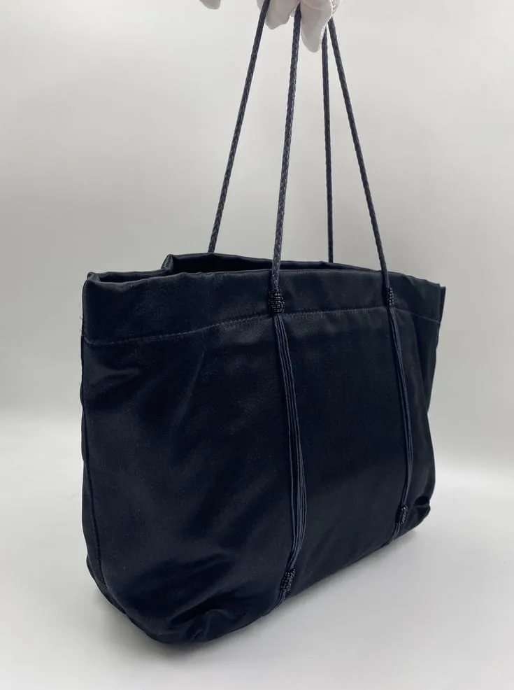 Prada Satin Beaded Mini Tote