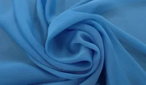 Promise Shot Chiffon Blue Lake