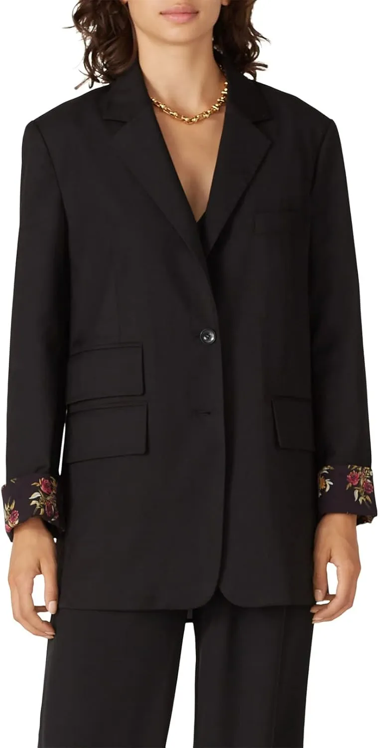 Rent The Runway Pre-Loved Floral Lined Blazer
