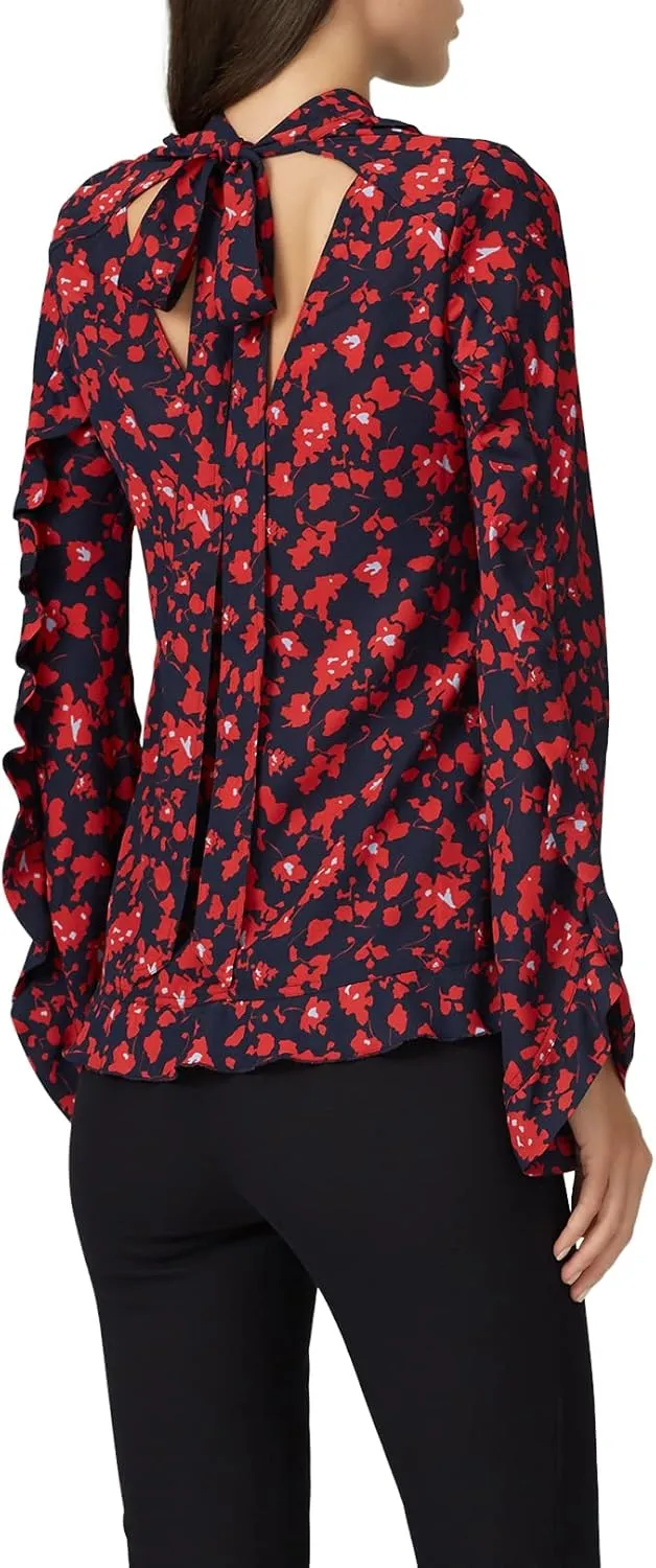 Rent The Runway Pre-Loved Floral Open Back Top