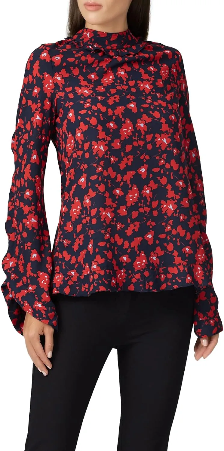 Rent The Runway Pre-Loved Floral Open Back Top