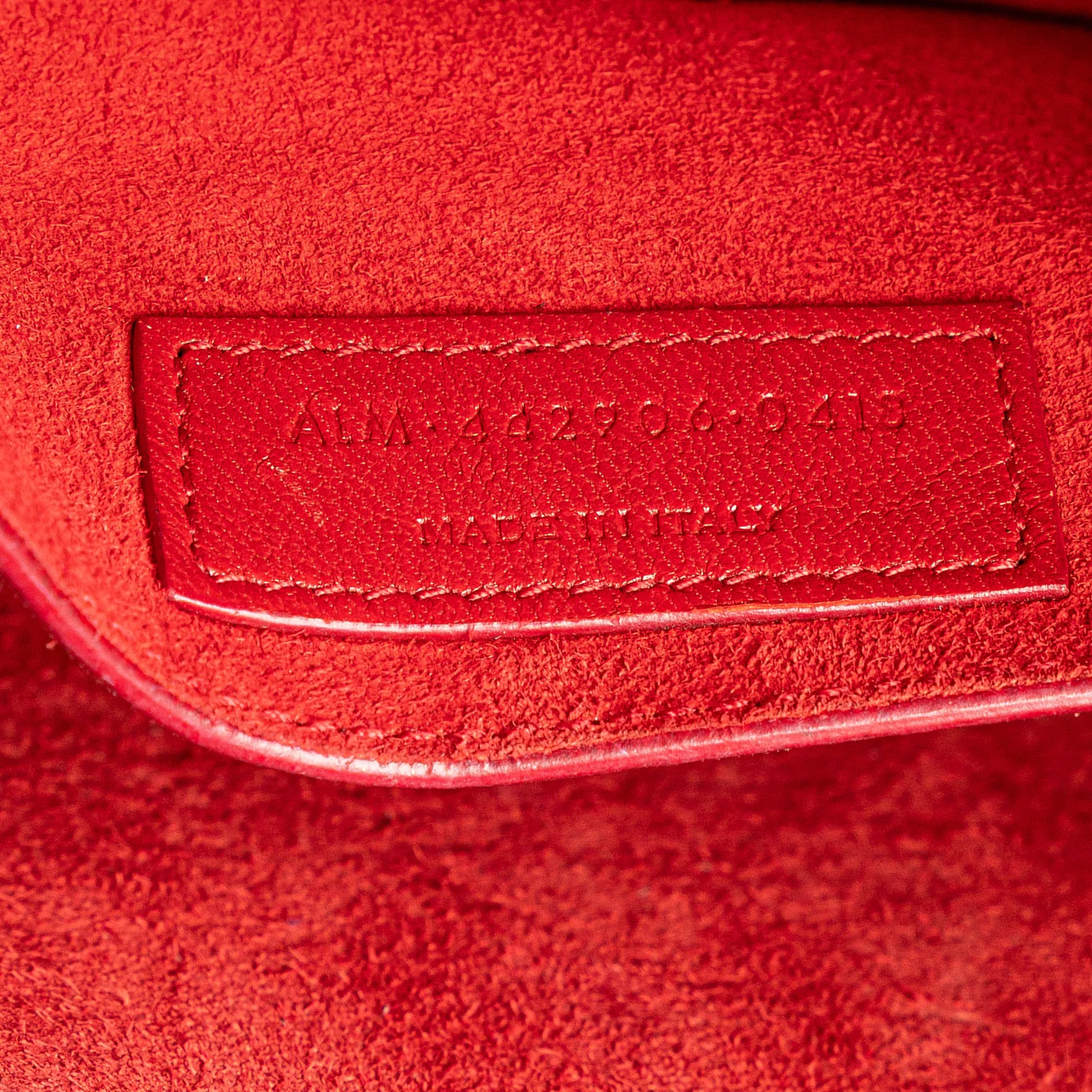 Saint Laurent Medium Croc Embossed Leather Sunset Crossbody