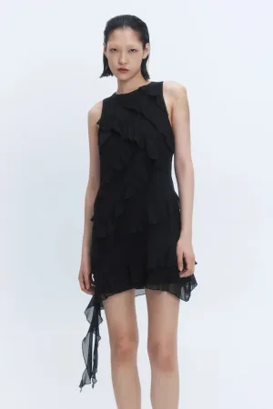 SAMARA GOTHIC FRILL DRESS