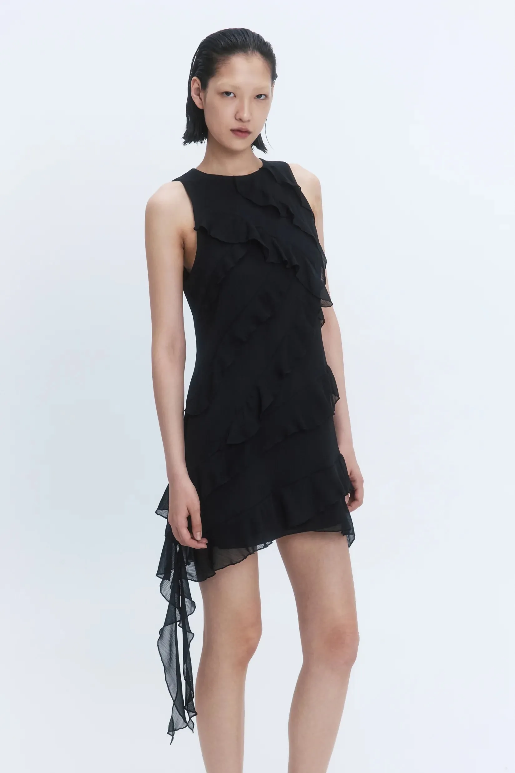 SAMARA GOTHIC FRILL DRESS