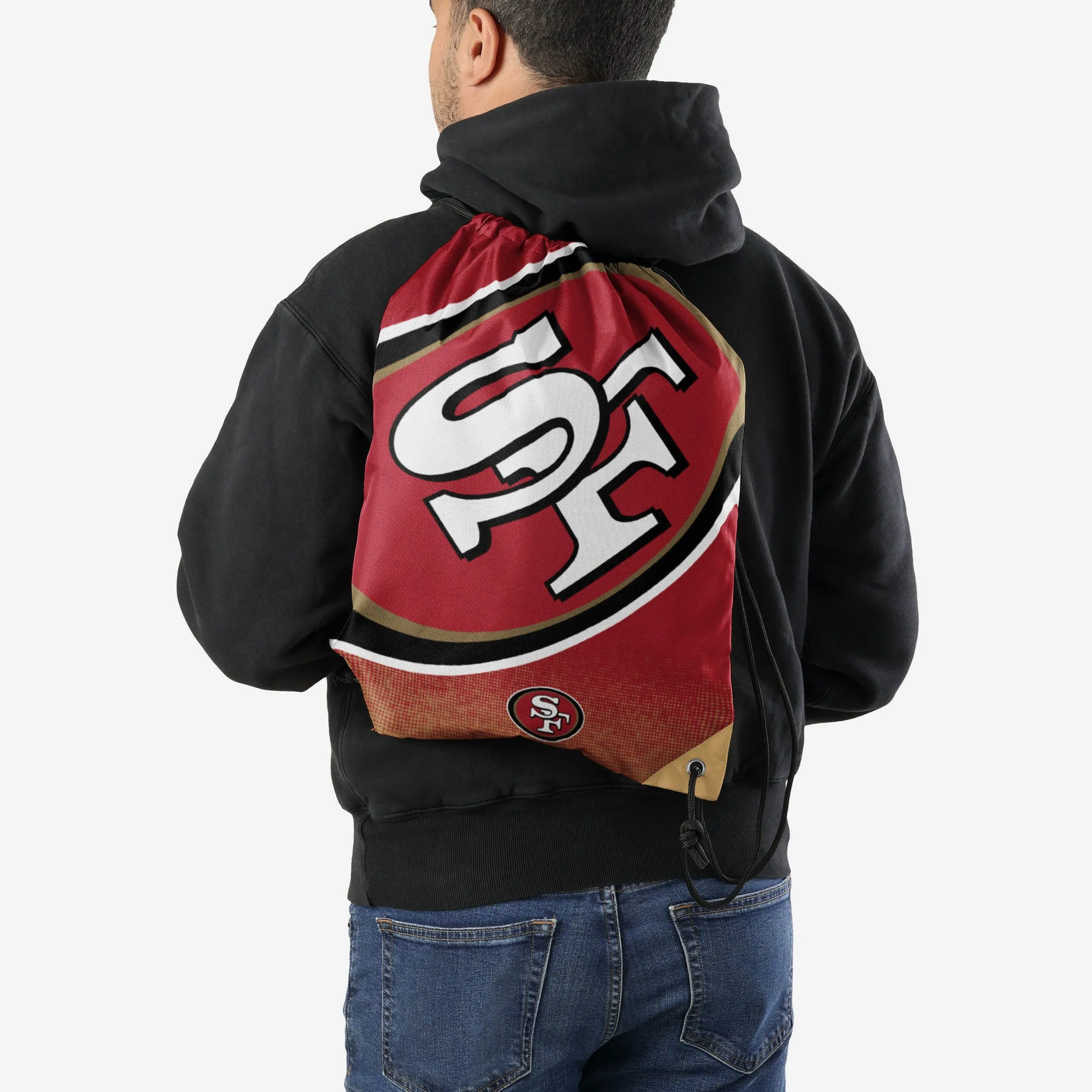 San Francisco 49ers Gradient Drawstring Backpack