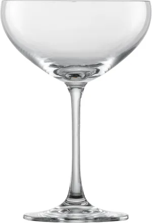 Schott Zwiesel Bar Special Champagne Bowls (Set of 4), Elegant Champagne Bowls, Dishwasher Safe Tritan Crystal Glasses, Made in Germany (Item No. 123620), Clear, Crystal