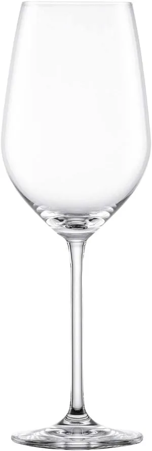 Schott Zwiesel Bordeaux Red Wine Glass Fortissimo (Set of 4), Elegant Bordeaux Glasses for Red Wine, Dishwasher Safe Tritan Crystal Glasses, Made in Germany (Item No. 123682)
