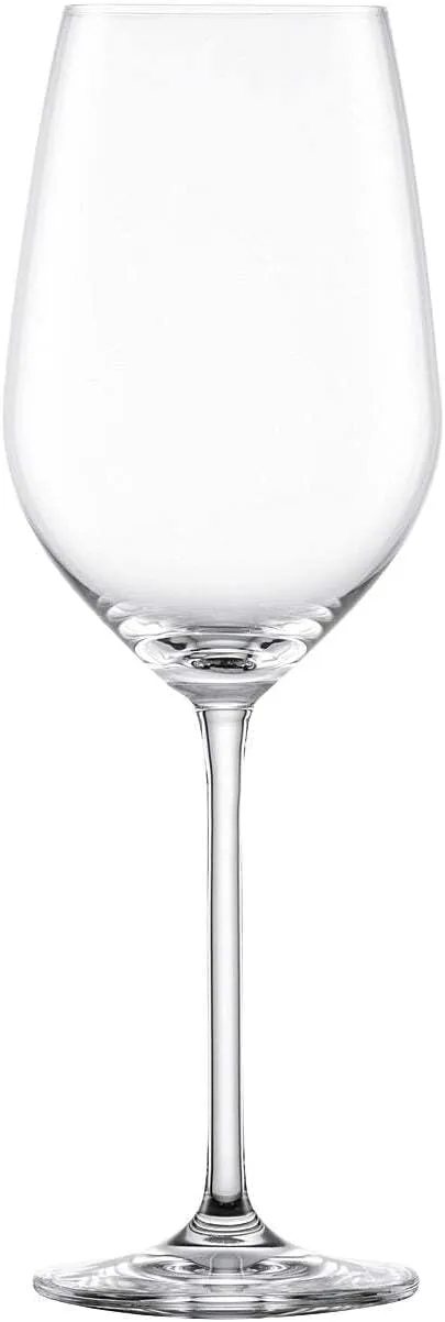 Schott Zwiesel Bordeaux Red Wine Glass Fortissimo (Set of 4), Elegant Bordeaux Glasses for Red Wine, Dishwasher Safe Tritan Crystal Glasses, Made in Germany (Item No. 123682)