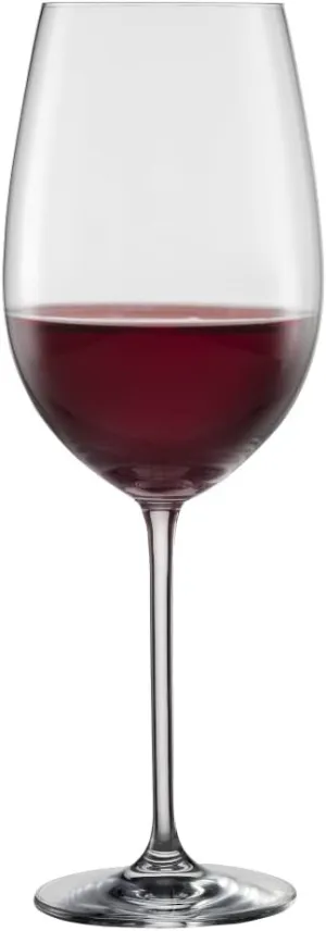 Schott Zwiesel Bordeaux Red Wine Glass Vinos (Set of 4), Graceful Bordeaux Glasses for Red Wine, Dishwasher Safe Tritan Crystal Glasses, Made in Germany (Item No. 130009), Clear