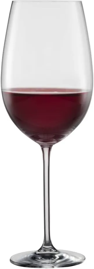 Schott Zwiesel Bordeaux Red Wine Glass Vinos (Set of 4), Graceful Bordeaux Glasses for Red Wine, Dishwasher Safe Tritan Crystal Glasses, Made in Germany (Item No. 130009), Clear