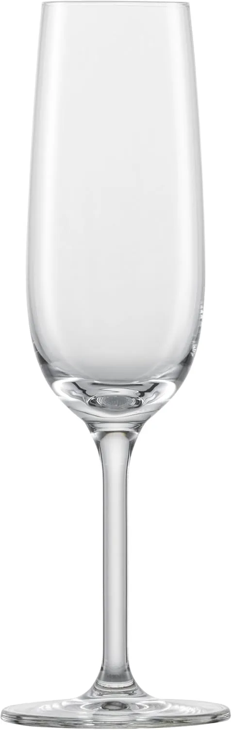 Schott Zwiesel Champagne Glasses For You (Set of 4), Elegant Champagne Glasses with Moussing Point, Dishwasher Safe Tritan Crystal Glasses, Made in Germany (Item No. 121872)