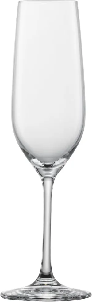 Schott Zwiesel Forté Champagne Glasses (Set of 4), Timeless Prosecco Glasses with Moussing Point, Dishwasher Safe Tritan Crystal Glasses, Made in Germany (Item No. 123616)