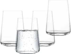 Schott Zwiesel MioVino All-Round Cups (Set of 4), Modern Water Glasses, Dishwasher Safe Tritan Crystal Glasses, Made in Germany (Item No. 124053)