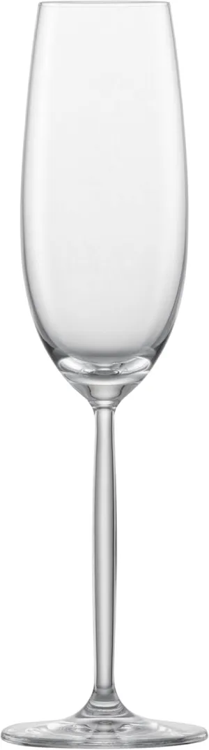 Schott Zwiesel Muse Champagne Glasses (Set of 4), Elegant Champagne Glasses with Moussing Point, Dishwasher Safe Tritan Crystal Glasses, Made in Germany (Item No. 123673)