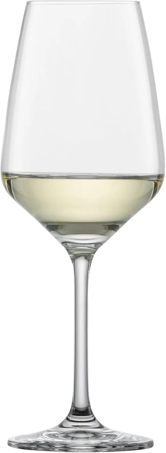 Schott Zwiesel Tulip White Wine Glass (Set of 4), Timeless Wine Glasses for White Wine, Dishwasher Safe Tritan Crystal Glasses, Made in Germany (Item No. 123609), Clear, Crystal