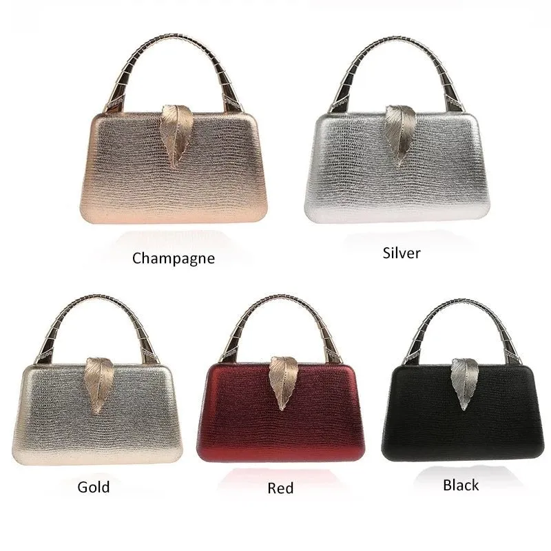 Sequin Clutch Bag Women PU Leather Handbag Party Wedding Purse