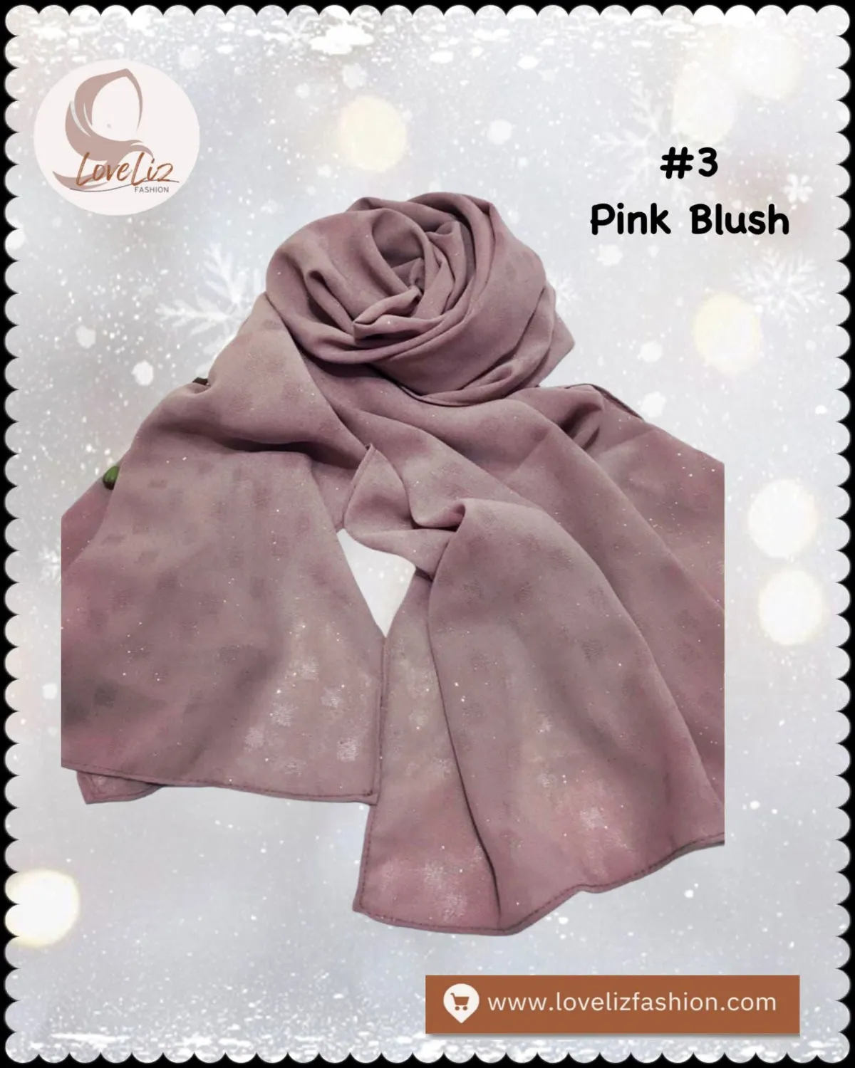 Shawl Chiffon Checked with Glitters (SHWL- 1030)