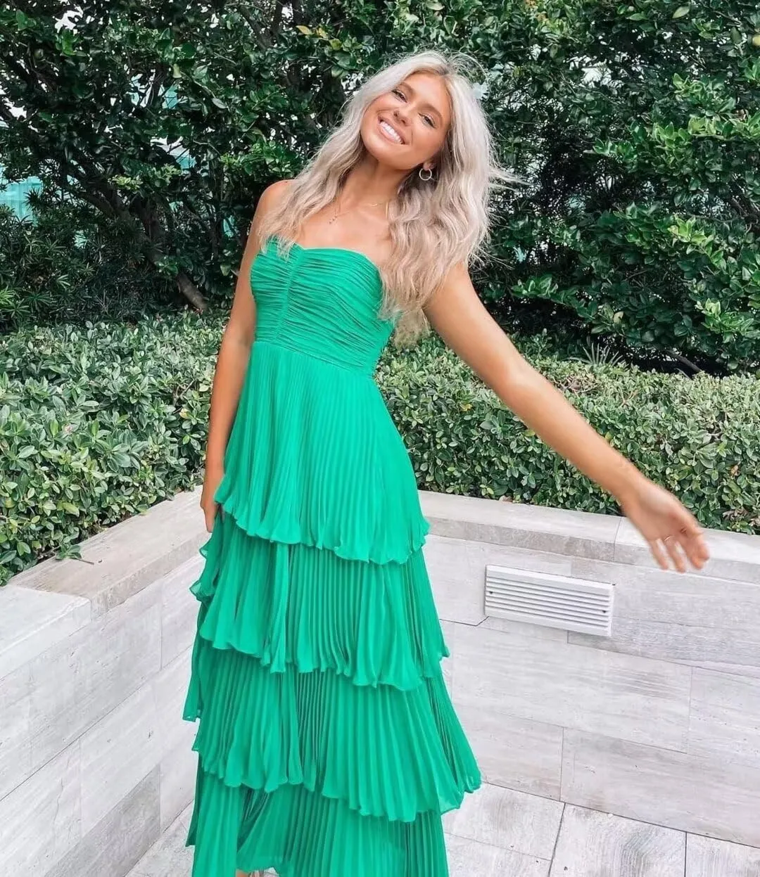 Sherri Hill Prom Dresses for Women 2024 Strapless A Line Chiffon Evening Party Gowns for Junnior Y-P1005