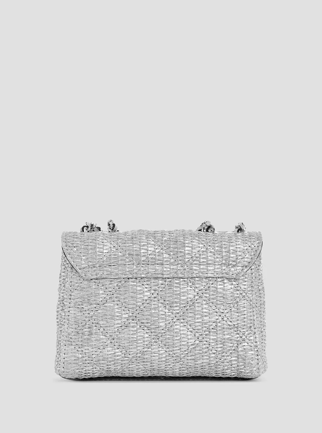Silver Giully Mini Convertible Crossbody Bag