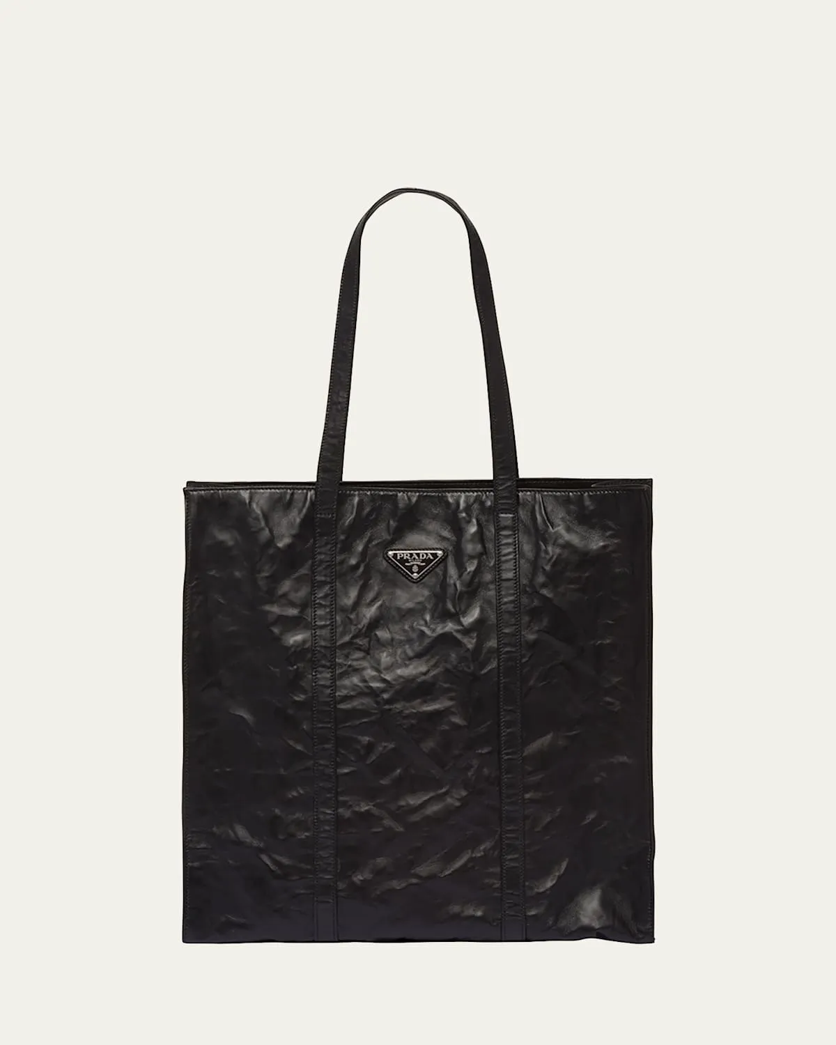 Small Antique Nappa Leather Tote Bag
