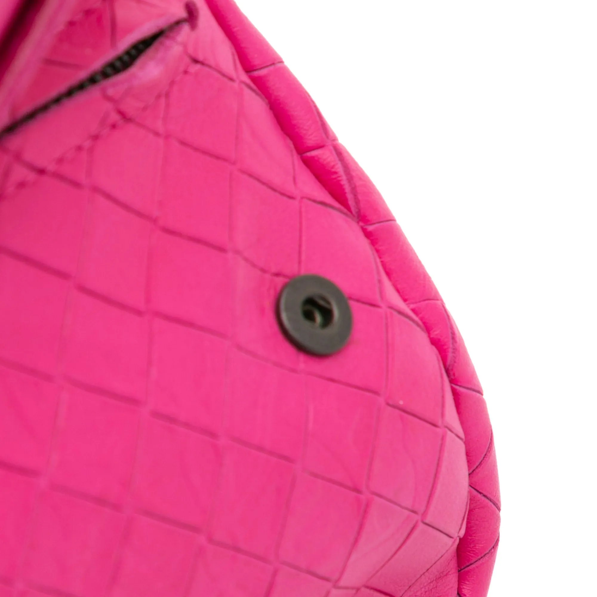 Small Calfskin Intrecciomirage Embossed Butterfly Chain Crossbody