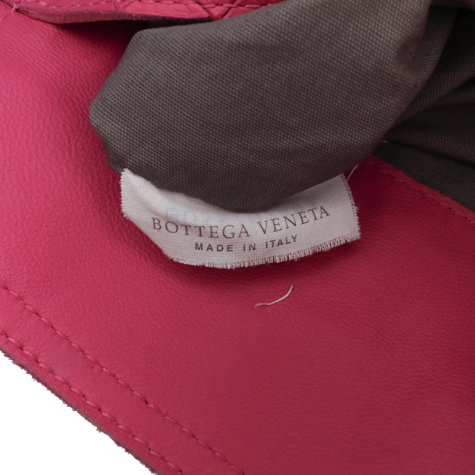 Small Calfskin Intrecciomirage Embossed Butterfly Chain Crossbody
