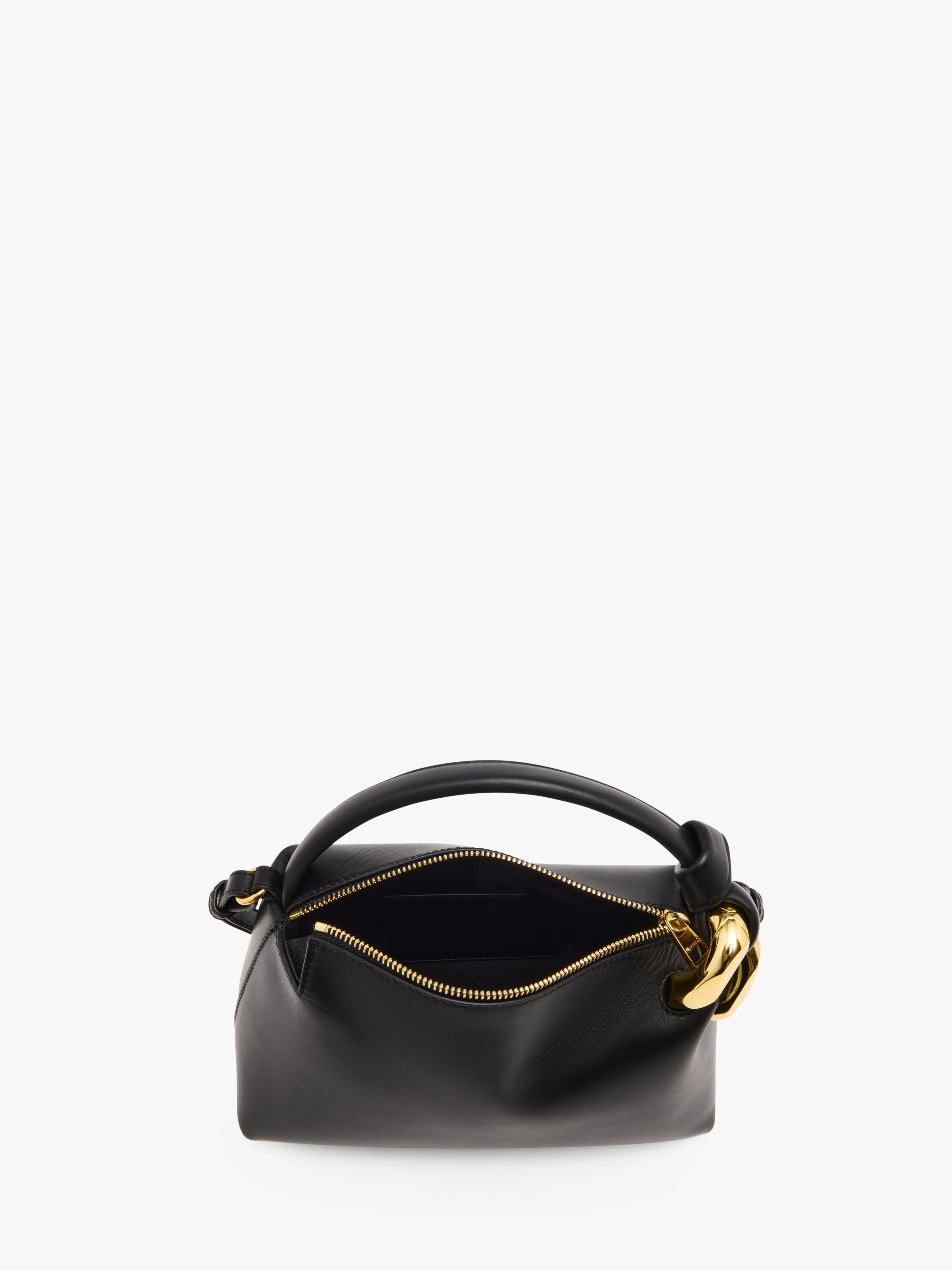 SMALL JWA CORNER BAG - LEATHER CROSSBODY BAG