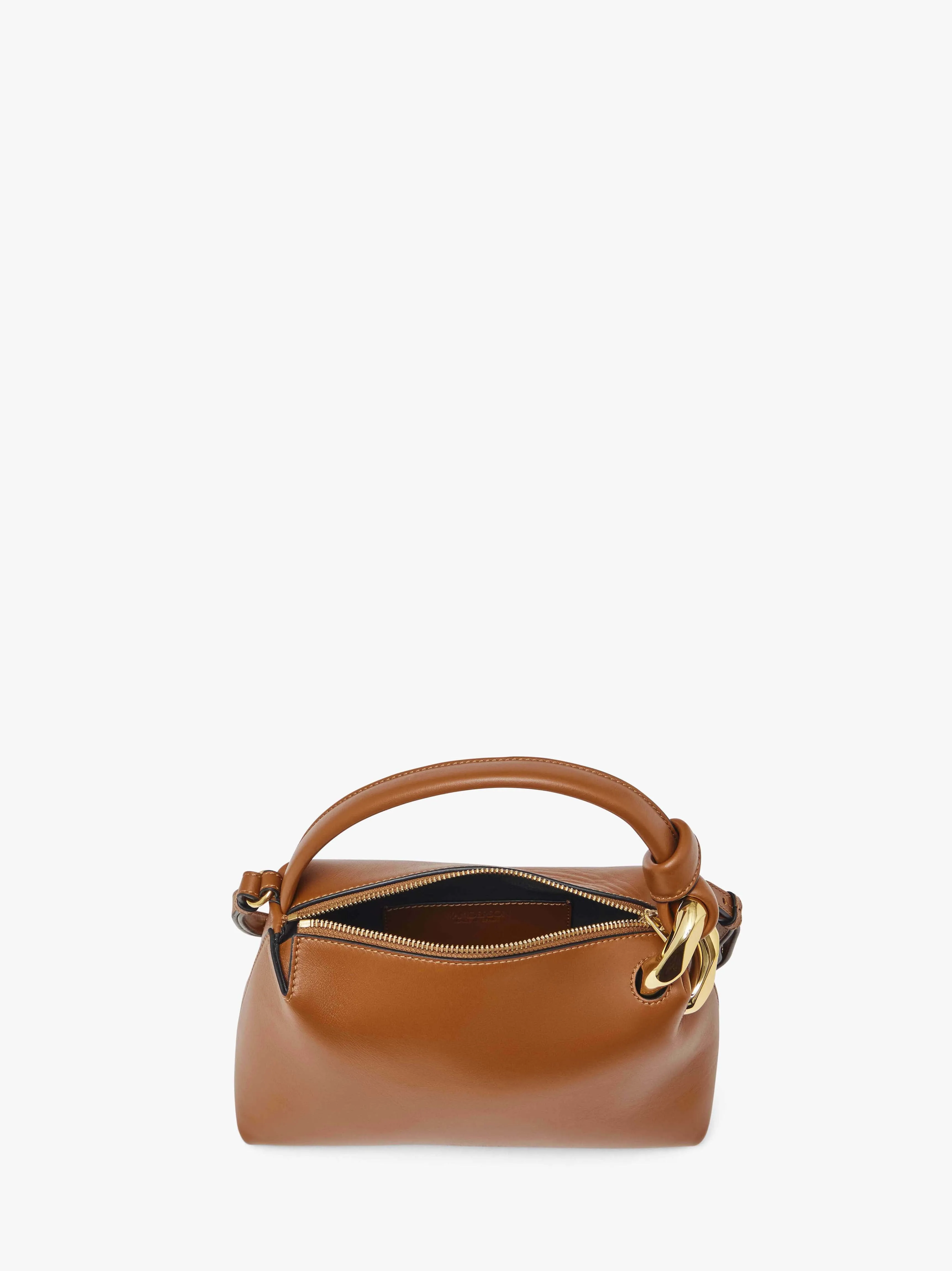 SMALL JWA CORNER BAG - LEATHER CROSSBODY BAG