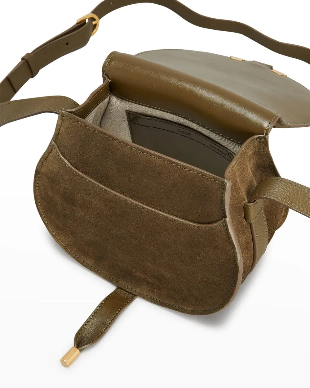 Small Marcie Crossbody in Deep Olive