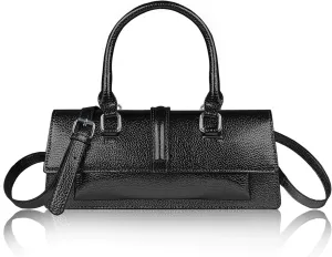 Small Metallic Crossbody Bag Y2K Silver Purse Clutch Bag for Women Cute Top Handle Purse Satchel shoulder Bag