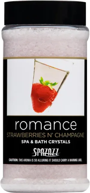Spazazz Aromatherapy Spa and Bath Crystals- Set The Mood (Strawberries n' Champagne - 2pk)