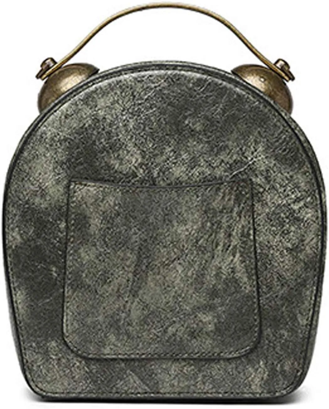 SteamPunk Handbags Women Real Working Clock Antique Shoulder Bag Pu Leather Retro Vintage Evening Cross Body Messenger Bag