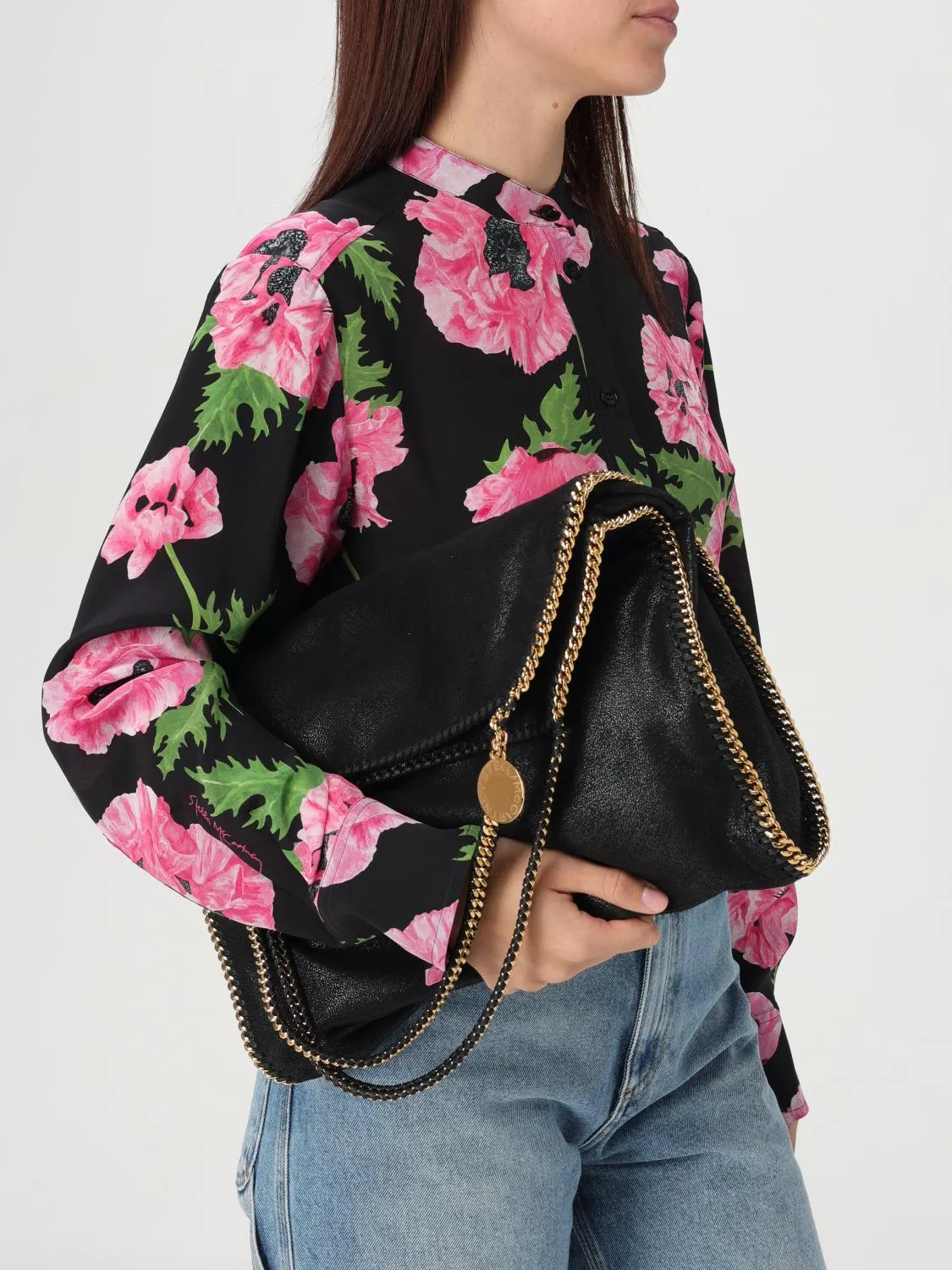 Stella Mccartney Tote Bags Woman Black