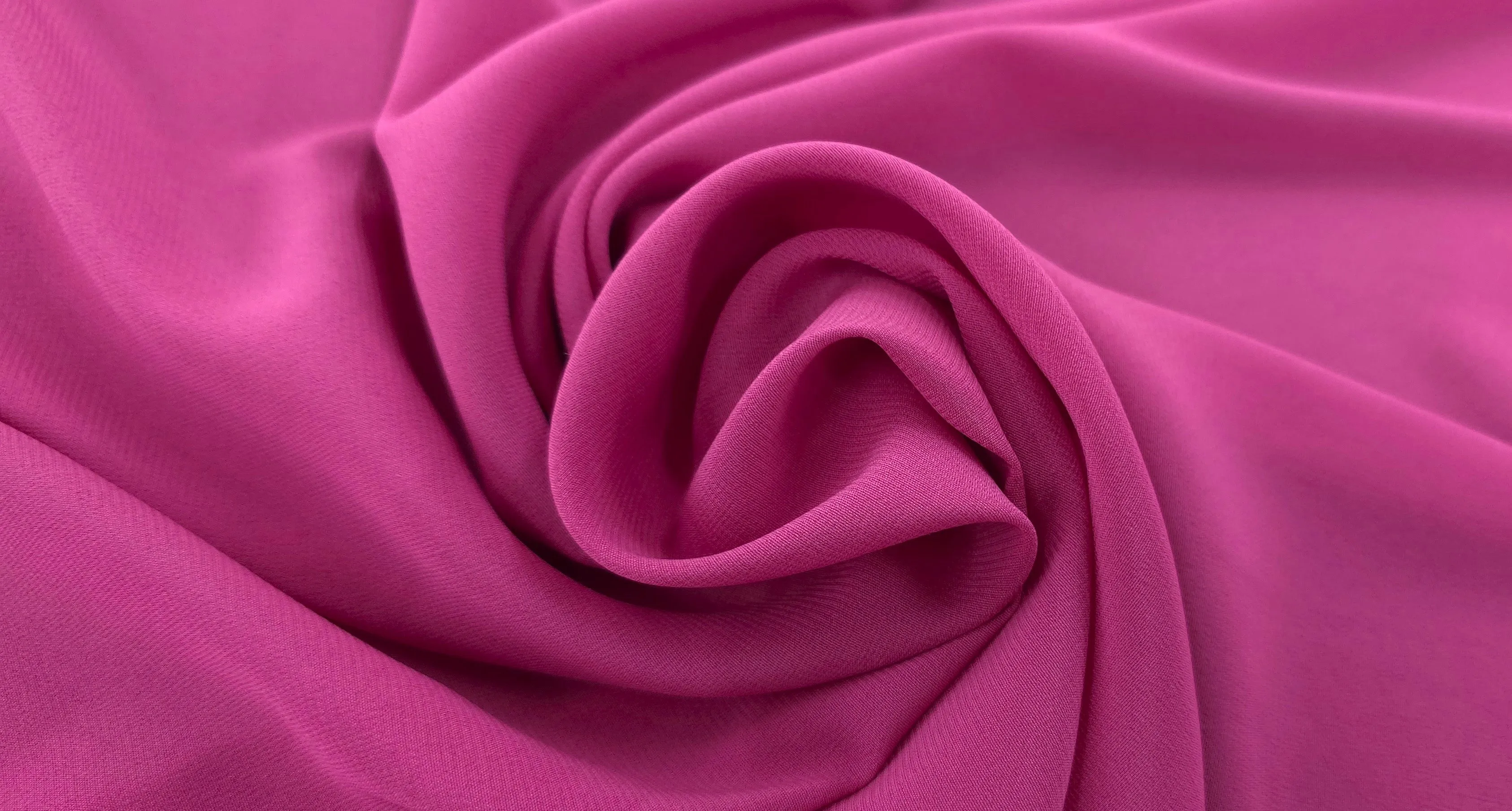 Stretch Chiffon Hot Pink
