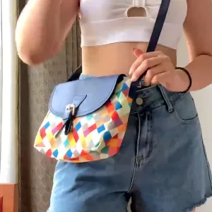 Stylish Blue Crossbody Perfect For Women & Girls