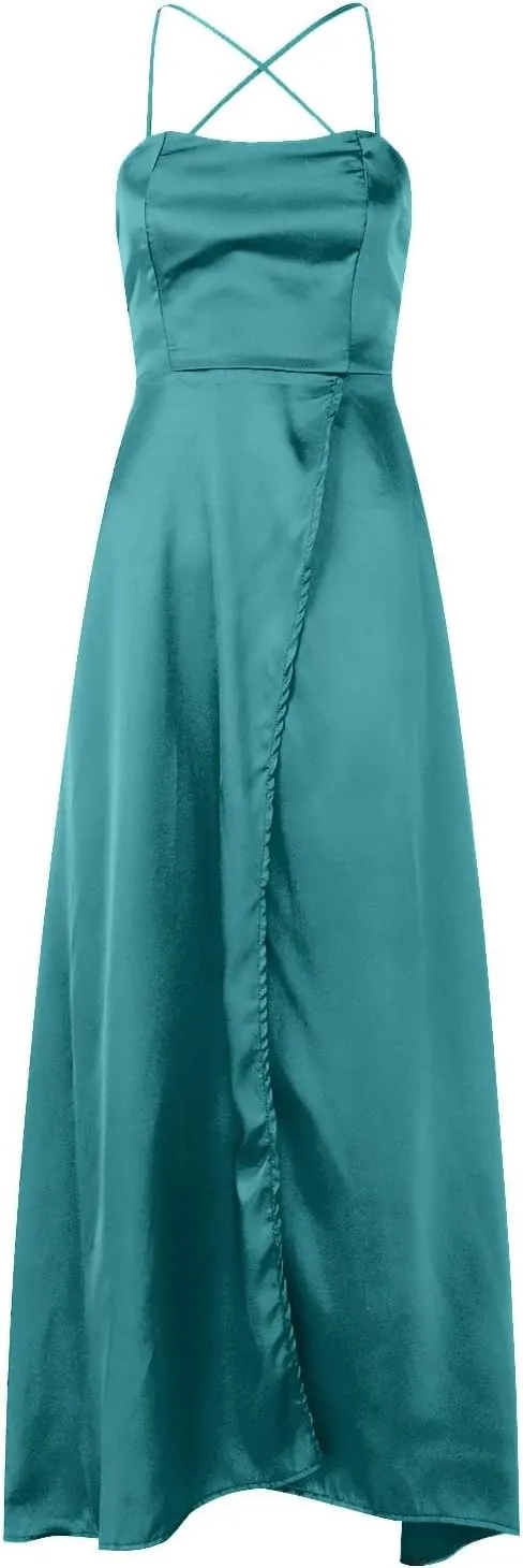 Sweetheart Ball Gown Dresses Prom Dress Formal V Neck Prom Gown for Women Elegant Gown 3/4 Sleeve Maxi Dress Empire