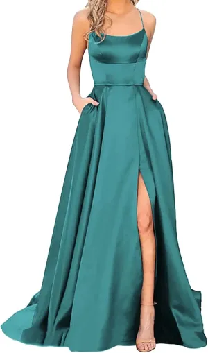 Sweetheart Ball Gown Dresses Prom Dress Formal V Neck Prom Gown for Women Elegant Gown 3/4 Sleeve Maxi Dress Empire