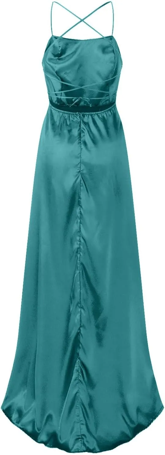 Sweetheart Ball Gown Dresses Prom Dress Formal V Neck Prom Gown for Women Elegant Gown 3/4 Sleeve Maxi Dress Empire
