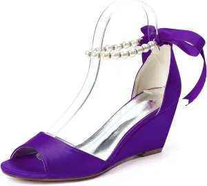 TarfiC Women's Platform Ankle Strap Open Toe Wedge Sandals: Casual Summer Style, Perfect for Everyday Wear