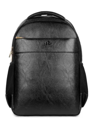 THE CLOWNFISH 15.6 inch Laptop Backpack - Water Resistant, Adjustable Straps | School & Travel Use | Black