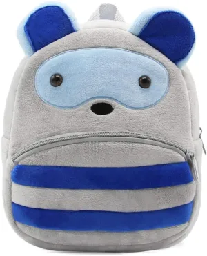 Toddler Backpack Zoo Animals Backpacks Cute Plush Bag Cartoon 10" Preschool Book Bag For 2  Years Girls Boys