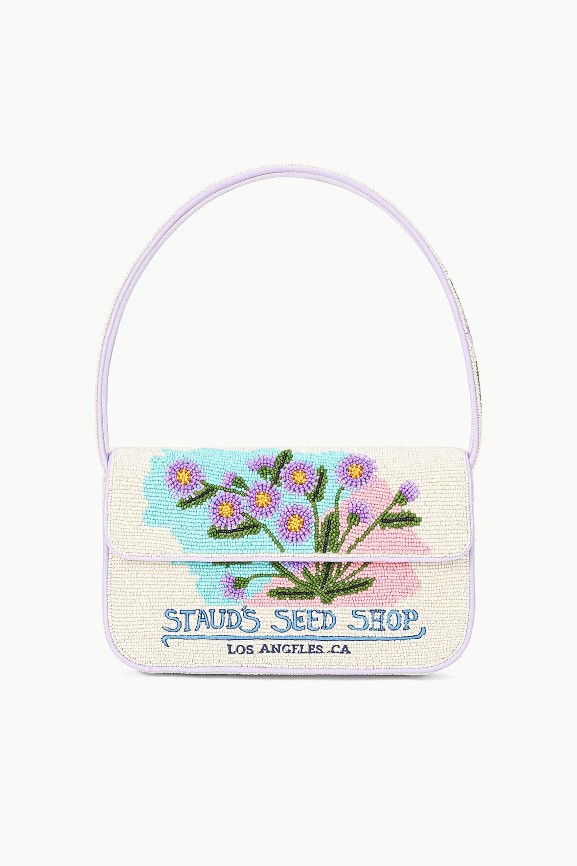 Tommy Beaded Bag California Aster