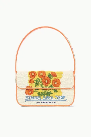 Tommy Beaded Bag California Poppy