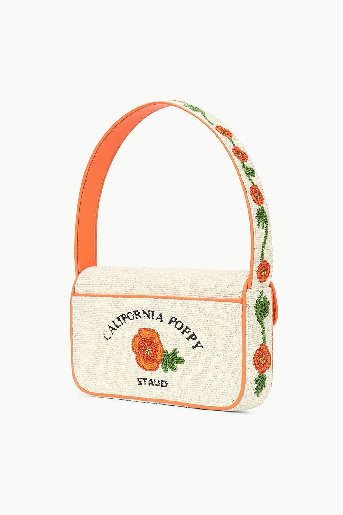 Tommy Beaded Bag California Poppy