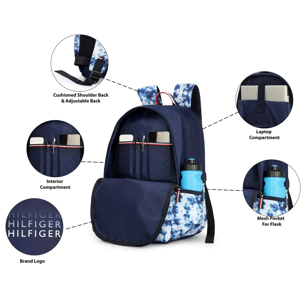 Tommy Hilfiger Cloudy Water-Resistant Laptop Backpack