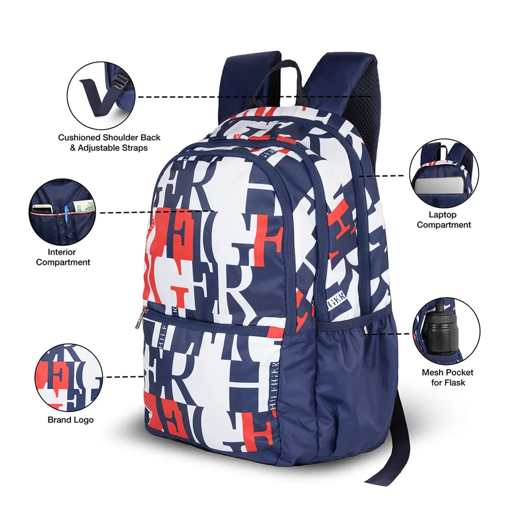 Tommy Hilfiger Majestic Unisex Water-Resistant Laptop Backpack
