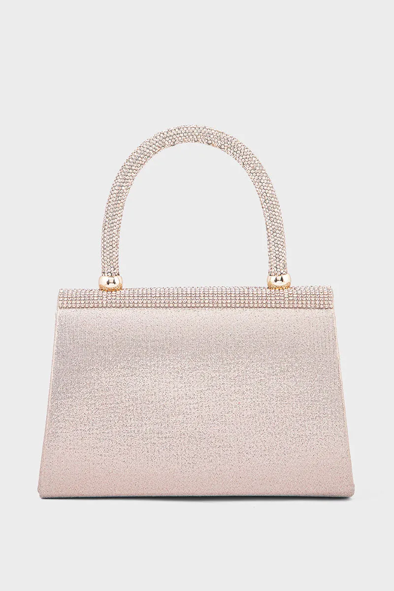 Top Handle Hand Bags BH0038-Champagne