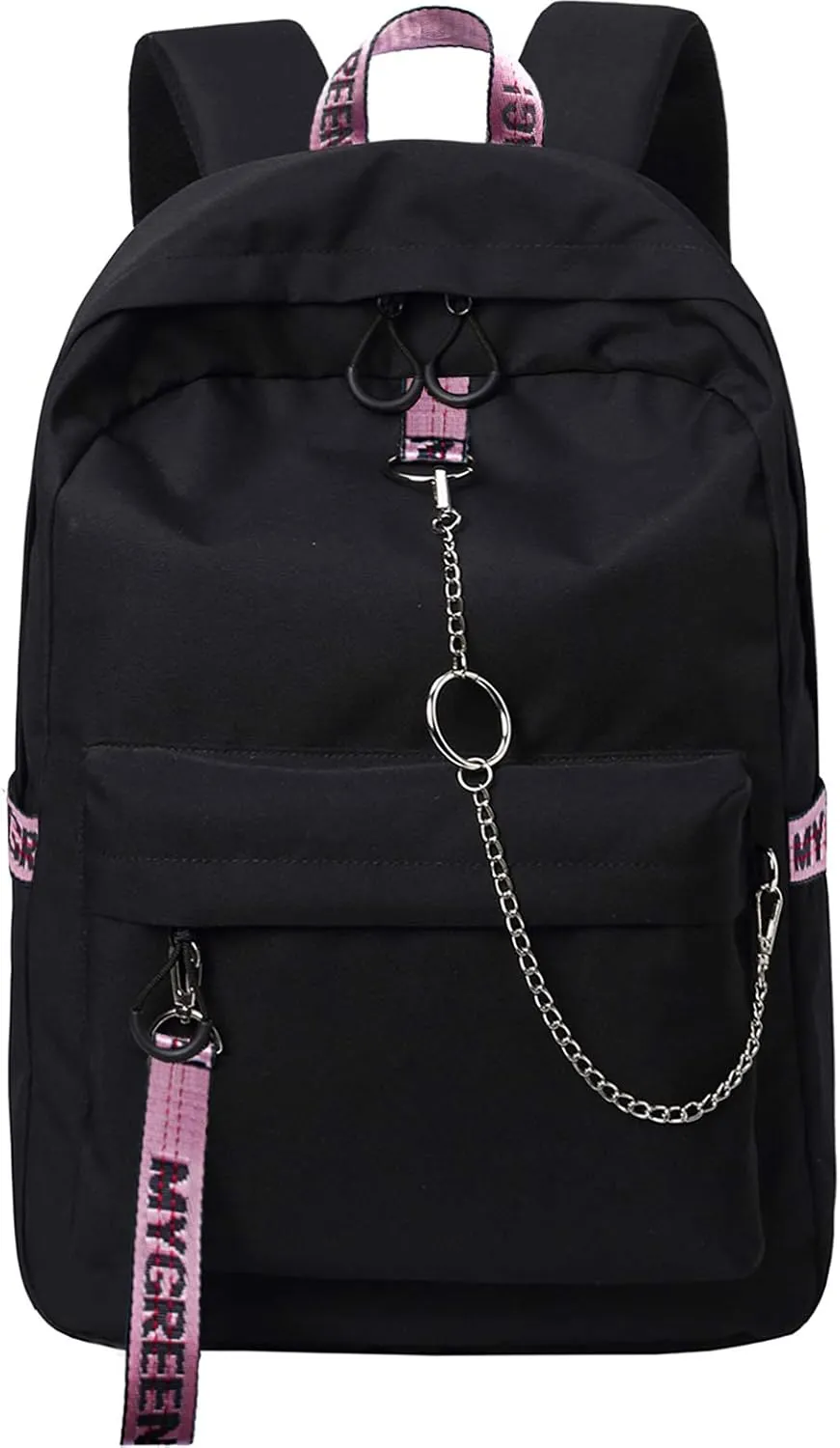 Travel Backpack for Teens, Water-Resistant School Bookbag Laptop Daypack for Girls & Boys