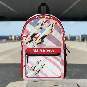 US Airforce Jets with American Flag Backpack