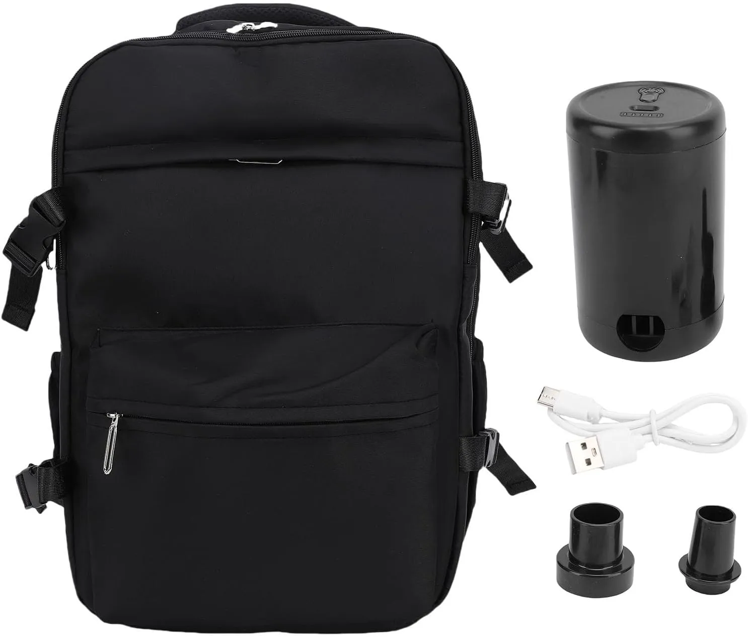 Vacuum Backpack, Large Capacity Vacuum Compression Backpacks, 180 Degree Opening Compression Backpack for Travel Business (No Insulated Bag)
